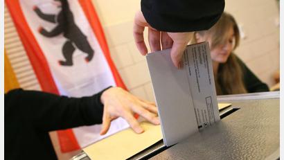Bild: Wolfgang Kumm/dpa
Auch in Berlin wird gewählt. (Symbolbild)