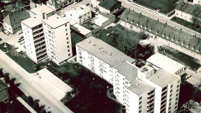 Archivbild: Werner Lischka
Wo steht dieses Gebäude? Richtig, in Amberg. Aber wo da? Wir sind gespannt, ob es unsere Leser wissen.