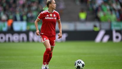 Bild: Fabian Strauch/dpa
Giulia Gwinn trifft gleich bei ihrem Comeback. (Archivbild)