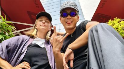 Bild: wpt
Bianca Kruppa und Nam Nguyen organisieren in Zusammenarbeit mit dem Amberger Stadttheater das "Bold & Boundless Battle", ein Show-Dance-Battle mit 16 Tänzern.