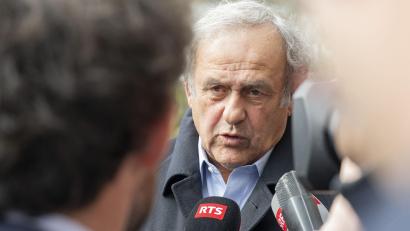 Bild: Urs Flueeler/KEYSTONE/dpa
Michel Platini kritisierte FIFA-Boss Gianni Infantino scharf. (Archivbild)