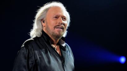 Bild: Joe Giddens/Press Association Images/dpa
Seit Jahren stand Barry Gibb nicht mehr auf der Konzertbühne. (Archivbild)