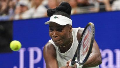 Bild: Frank Franklin II/AP/dpa
Venus Williams wartet schon lange auf einen Sieg.