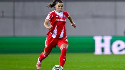 Bild: Sven Hoppe/dpa
Lena Oberdorf gab ihr Comeback nach fast einjähriger Verletzungspause. (Archivbild)
