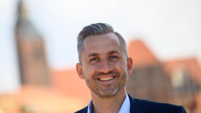 Bild: Klaus-Dietmar Gabbert/dp/dpa
Ulrich Siegmund - ein Verkaufstalent für Raumdüfte und AfD-Politik.