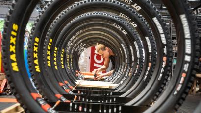Bild: Frank Rumpenhorst/dpa
Die Fahrradbranche in Deutschland leidet noch immer unter den Nachwehen des vergangenen Corona-Booms. (Archivbild)