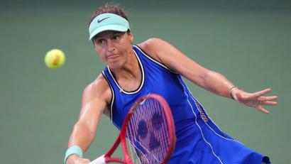 Bild: Kirsty Wigglesworth/AP/dpa
Tatjana Maria erreicht die zweite Runde.