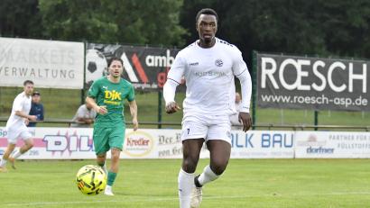 Bild: Hubert Ziegler
Jeanpaul Ajala-Alexis traf zum 1:1 für die DJK Gebenbach.