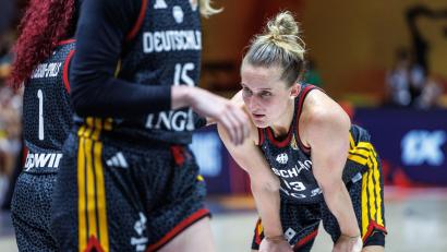 Bild: Andreas Gora/dpa
Auch 13 Punkte von Leonie Fiebich waren nicht genug.
