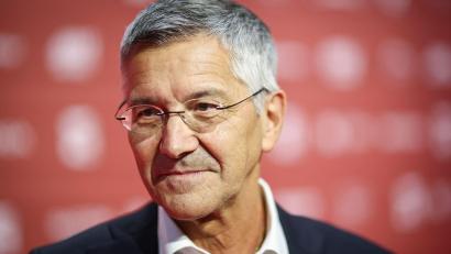 Bild: Christian Charisius/dpa
Hunger auf Titel: Bayern-Präsident Herbert Hainer. (Archivbild)