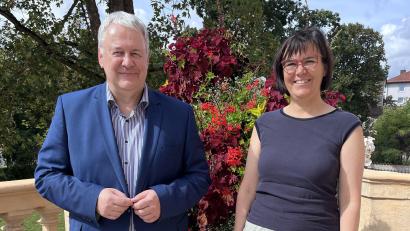 Bild: Christine Hollederer
Landrat Richard Reisinger hieß Daniela Hierhammer am Landratsamt Amberg-Sulzbach willkommen.