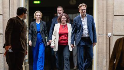 Bild: Jacob Schröter/dpa
Das Thüringer BSW ist in der Krise - es gibt weitere Austritte.