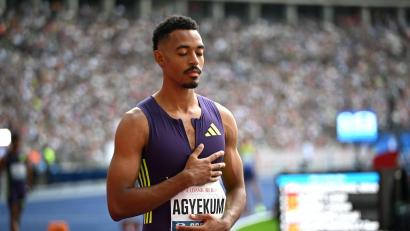 Bild: Elisa Schu/dpa
Emil Agyekum belegte in Brüssel den vierten Platz. (Archivbild)
