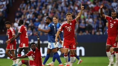 Bild: Fabian Strauch/dpa
Der FC Bayern München kam gegen den FC Schalke 04 nicht über ein Remis hinaus.