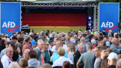 Bild: Jan Woitas/dpa
AfD in Sachsen-Anhalt: „Dramatisch falsche Botschaft“ (Archivbild)