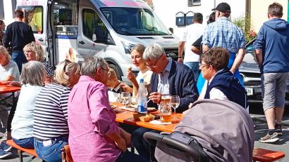 Bild: Oswald Zintl
Viele Gäste kamen aus den benachbarten Landkreisen und lobten das vielfältige Angebot.