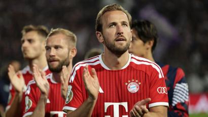 Bild: David Ebener/dpa
Harry Kane soll beim FC Bayern auch in Zukunft Tore schießen. (Archivbild)