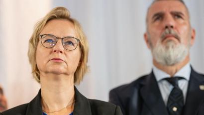 Bild: Jacob Schröter/dpa
Ex-BSWler in Thüringen gründen neue Partei (Archivbild).