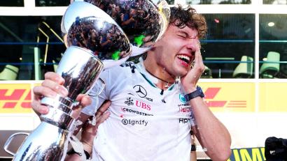 Bild: Bradley Collyer/PA Wire/dpa
Kimi Antonelli ist dem WM-Titel ein großes Stück näher.