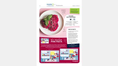 Bild: Oberpfalz Medien
Wir machen Pink Pasta.
