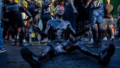 Bild: Angelina Katsanis/AP/dpa
Karibischer Karneval in New York.