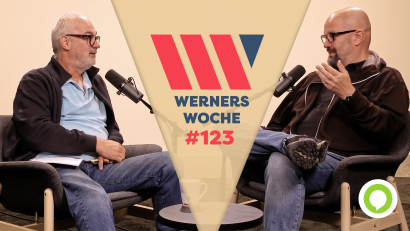 Bild: gld
Frank Werner (links) und Frank Stüdemann kommentieren die Themen der Woche