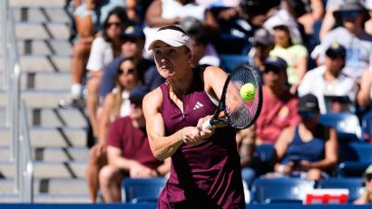 Bild: Yuki Iwamura/AP/dpa
Elina Switolina war zuletzt bei den US Open im Einsatz.