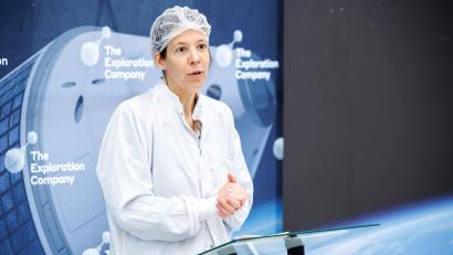 Bild: Matthias Balk/dpa
TEC-Chefin Hélène Huby im Jahr 2025. (Archiv)