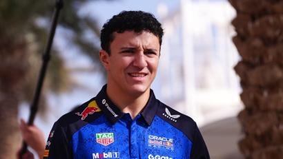 Bild: Bradley Collyer/PA Wire/dpa
Isack Hadjar fällt bei Red Bull weiter aus. (Archivbild)