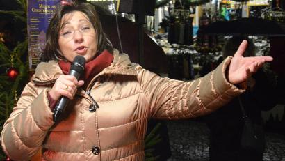 Bild: Kunz
Mit "Weil es Weihnacht wird" beendet Brigitte Traeger am Freitag die "Kultur am Christkindlmarkt"-Reihe.