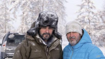 Bild: otj
Haben gemeinsame Erfahrungen mit Extremsituationen: Mirco Paolo Taliercio und Juan Moreno waren nicht nur im heißen Arizona, sondern haben auch schon eine Reportage über den kältesten Ort der Welt gemacht.