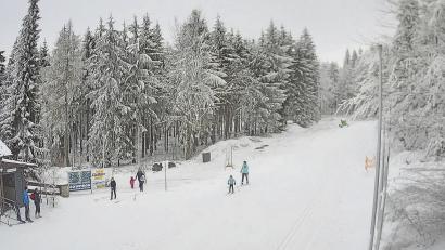 Bild: Webcam Silberhütte
Auf der Silberhütte kann die Wintersaison beginnen.