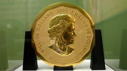 Bild: Marcel Mettelsiefen/dpa
Der Diebstahl der Goldmünze im Wert von 3,75 Millionen Euro gilt als einer der spektakulärsten Kunstdiebstähle in Deutschland. (Archivbild)