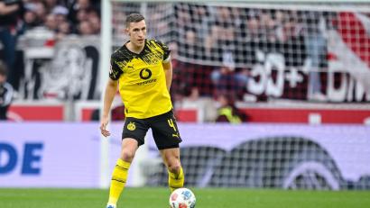 Bild: Harry Langer/dpa
Nico Schlotterbeck steht gegen Paderborn in der BVB-Startelf. (Archivbild)