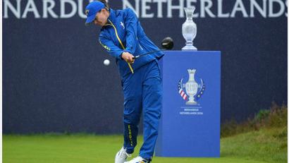 Bild: Alastair Grant/AP/dpa
Esther Henseleit hat mit dem europäischen Team den Solheim Cup gewonnen.