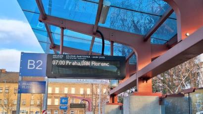 Bild: Magdalena Becher
Abfahrt! Hier am Busbahnhof in Cheb fährt der Bus Richtung Pilsen.