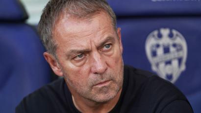 Bild: Alberto Saiz/AP/dpa
Fünfter Sieg im fünften Spiel: Der FC Barcelona ist mit Trainer Hansi Flick nicht zu stoppen.