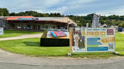 Bild: mia
Am Sonntag finden insgesamt 33 Aussteller auf dem Gelände der Firma Hoveba in Weigendorf einen Platz.