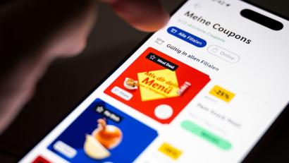 Bild: Philip Dulian/dpa
Lidl ködert Kunden in seiner App mit zusätzlichen Rabattaktionen.