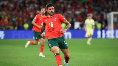 Bild: Christian Charisius/dpa
Rúben Neves war ein enger Freund von Diogo Jota. (Archivfoto)