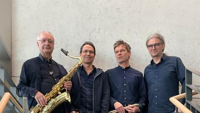 Bild: Winnie Neumann
Das Juri Smirnov Quartett tritt im Bistrot Paris in Weiden auf.