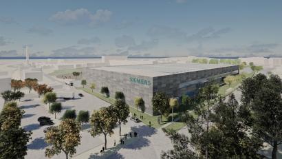 Bild: Siemens AG
Bis 2030 soll die neue KI-gesteuerte Fabrik von Siemens Amberg stehen. Aber auch am Rest des Standorts wird sich in den nächsten Jahren einiges verändern.