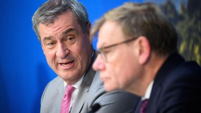 Bild: Bernd von Jutrczenka/dpa
Markus Söder hat neue außenpolitische Pläne.