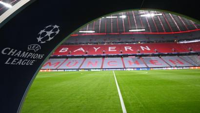 Bild: Tom Weller/dpa
Die Allianz Arena in München wird wieder Finalort der Champions League. (Archivbild)
