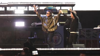 Bild: Eduardo Verdugo/AP/dpa
Lange hatten Fans gehofft, nun ist es so weit: Oasis treten 2027 in Deutschland auf. (Archivbild)