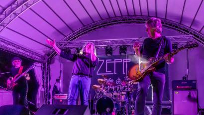 Bild: Reinhold Buchner
ZEPP-IN bringt Led-Zeppelin-Revival nach Neustadt an der Waldnaab.