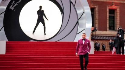 Bild: Matt Dunham/AP/dpa
Mit „Keine Zeit zu sterben“ (2021) verabschiedete sich Daniel Craig von der James-Bond-Rolle. (Archivbild)