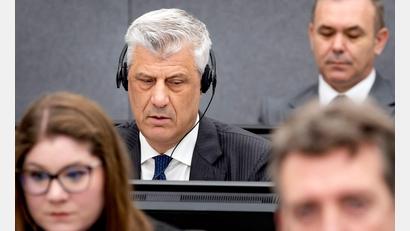Bild: Koen van Weel/Pool ANP/AP/dpa
Hashim Thaci wurde zu einer langen Haftstrafe verurteilt. (Archivbild)