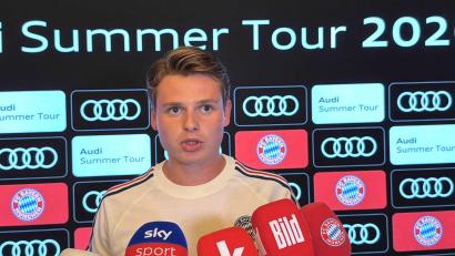 Bild: Christian Kunz/dpa
Wird nach Ansicht von Vincent Kompany irgendwann die Nummer 1 im DFB-Tor: Jonas Urbig. (Archivild)
