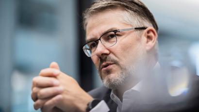 Bild: Christoph Soeder/dpa
Vattenfall-Deutschlandchef Robert Zurawski macht sich Gedanken über die Sicherheit der Energie-Infrastruktur in Deutschland. (Archivbild)
